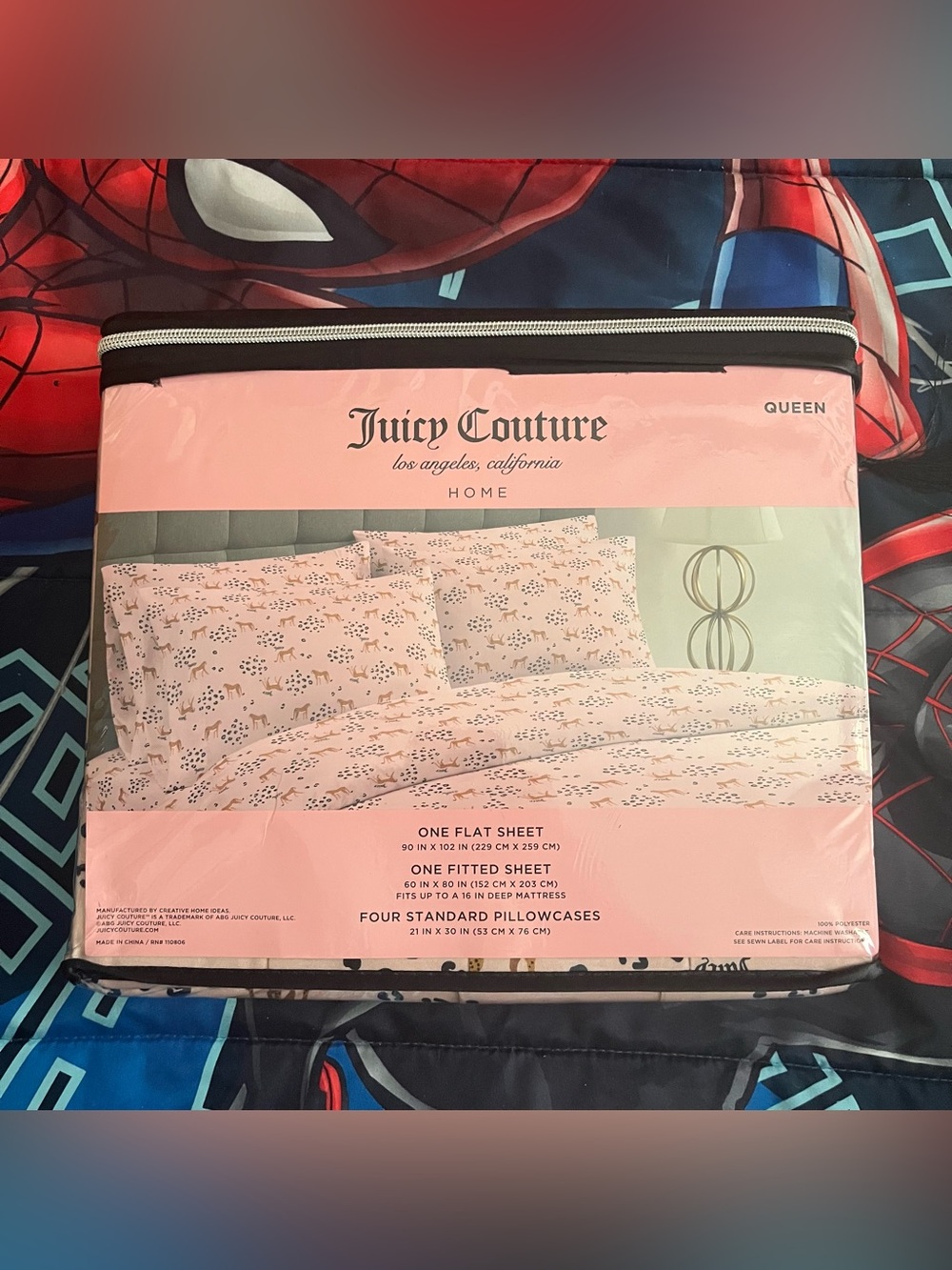 JC Queen Sheet Set